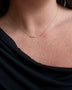 Load image into Gallery viewer, 10 Pave Diamond Curved Bar Necklace
