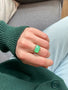 Load image into Gallery viewer, Rectangular Chrysoprase Ring
