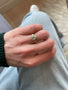 Load image into Gallery viewer, Gold Rose Cut Pear Diamond Ring
