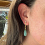 Load image into Gallery viewer, Yellow Gold and Blue Opal "Sticks &amp; Stones" Earrings
