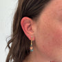 Load image into Gallery viewer, Rainbow Silica Sticks and Stones Earrings
