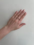Load image into Gallery viewer, Inverted Diamond Open Rose Gold Band
