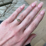 Load image into Gallery viewer, Grey Hexagon Diamond Ring
