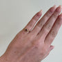 Load image into Gallery viewer, Ruby Diamond Halo Gold Ring
