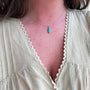Load image into Gallery viewer, Gem Silica and Diamond Necklace
