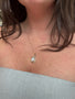 Load image into Gallery viewer, One Of A Kind Rainbow Moonstone Mouse Necklace
