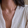 Load image into Gallery viewer, Prong Diamond Circle Necklace
