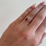 Load image into Gallery viewer, Sri Lanka Ruby Lotus Ring
