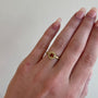 Load image into Gallery viewer, Orange Diamond Flame Ring
