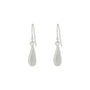 Load image into Gallery viewer, Philippa Roberts tiny sterling silver drop earrings with delicate handmade drops, crafted in Oakland, California.
