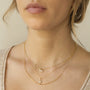 Load image into Gallery viewer, Paperclip and Light Cable Chain Necklace
