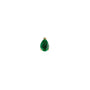 Load image into Gallery viewer, Mini Claw Set Pear Cut Emerald Stud
