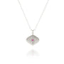 Load image into Gallery viewer, North Star Pink Sapphire Pendant
