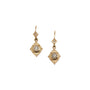 Load image into Gallery viewer, Champagne Diamond Drop Earrings

