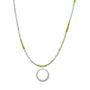 Load image into Gallery viewer, Circle on Peruvian Opal Beaded Necklace
