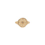 Load image into Gallery viewer, Small Compass Signet Ring w/ Diamond

