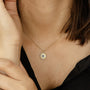 Load image into Gallery viewer, 18K Gold Radiance Pendant with Blue Sapphires and White Diamonds - Art + Soul Gallery
