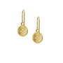 Load image into Gallery viewer, Gold + Diamond Four Star Wave Earrings

