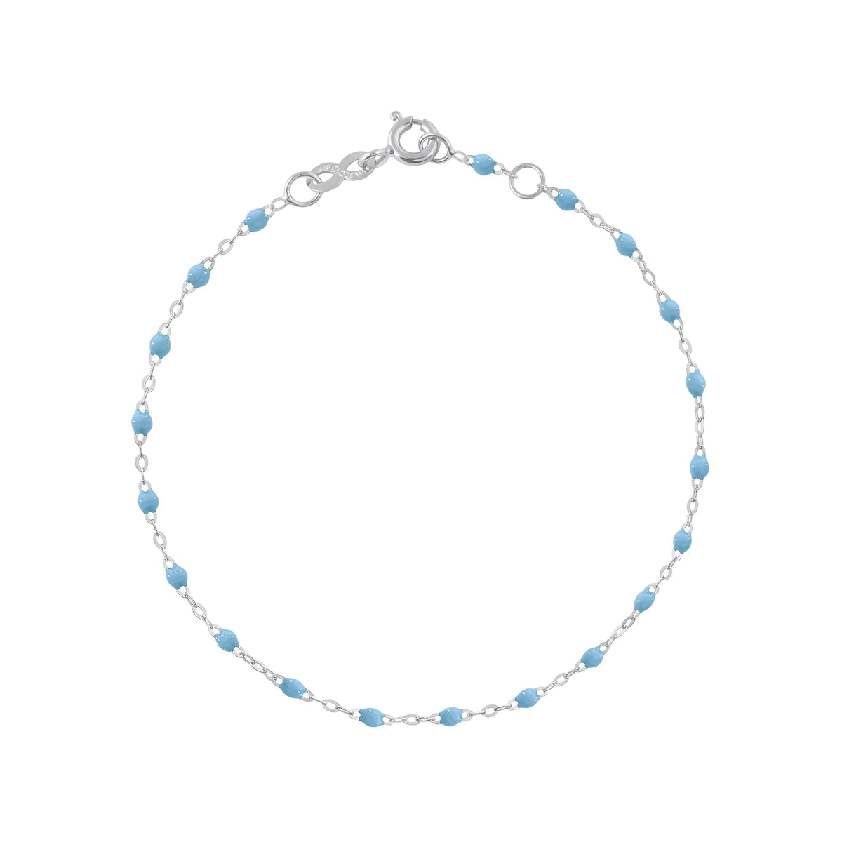Classic Gigi Bracelet in White Gold, 6.7