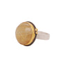 Load image into Gallery viewer, Rutilated Quartz and Diamonds Ring
