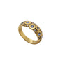 Load image into Gallery viewer, Yellow Gold Yogo Montana Sapphire Candy Band
