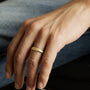 Load image into Gallery viewer, Men's Sapphire Organic Edge Band
