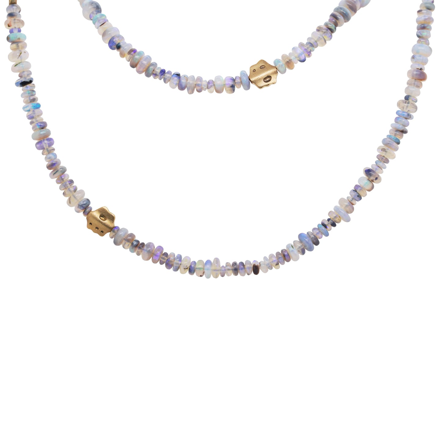 Opal “Flora” Bead Necklace