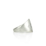 Load image into Gallery viewer, Moon and Stars Shield Ring in Sterling Silver - Art + Soul Gallery
