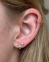 Load image into Gallery viewer, 2 Diamond Branch Stud Earrings
