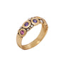 Load image into Gallery viewer, Yellow Gold Sapphire ‘Spring Mix’ Candy Band - Art + Soul Gallery
