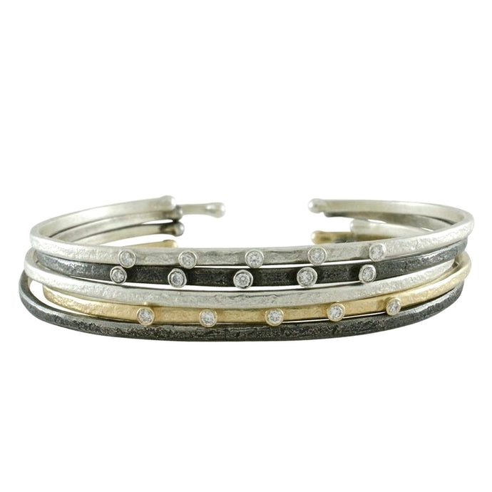 Weathered Stacking Cuff | Art + Soul Gallery