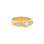 Load image into Gallery viewer, Moonstone &amp; Diamond Totem Ring
