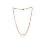 Load image into Gallery viewer, Elegance 18K Yellow Gold Vermeil Ultrafine Link Necklace
