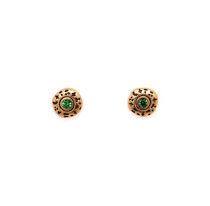 Tsavorite Garnet 'Flora' Earrings