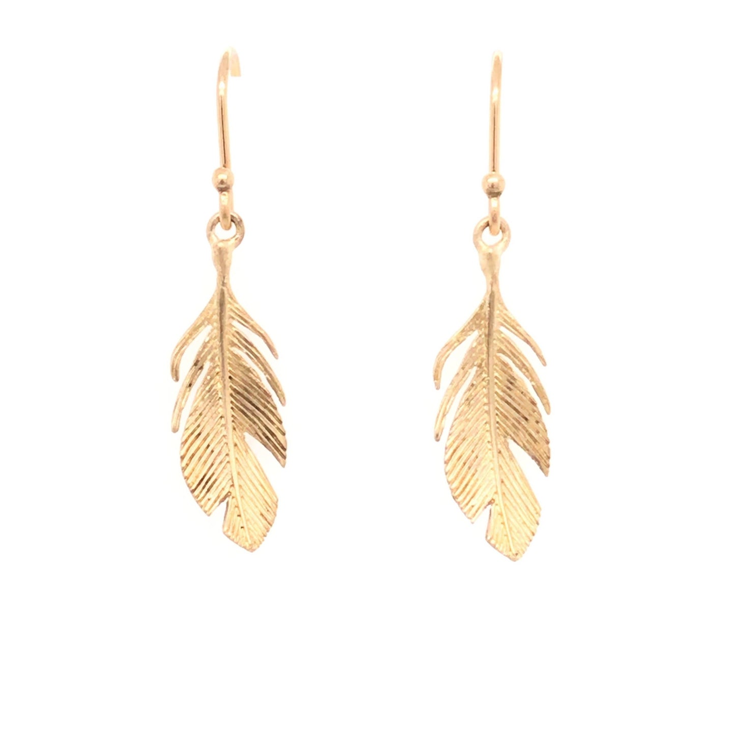 Small Feather Earrings