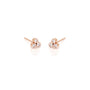 Load image into Gallery viewer, Tiny Trio Diamond Stud Earrings
