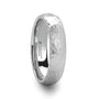Load image into Gallery viewer, Chandler Hammered White Tungsten Band
