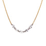Load image into Gallery viewer, Five Stone Marquise Diamond Floating Necklace
