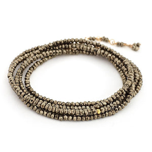 Wrap Bracelet / Necklace with Multiple Stone Options