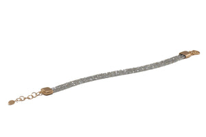 Four Strand Faceted Labradorite Bracelet