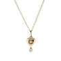 Load image into Gallery viewer, Pink Tourmaline and Diamond Byrdie Necklace
