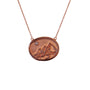 Load image into Gallery viewer, Small Rose Gold Flatirons Pendant
