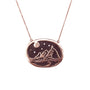 Load image into Gallery viewer, Large Rose Gold Flatirons Pendant
