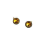 Load image into Gallery viewer, Citrine and Diamond Studs
