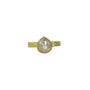 Load image into Gallery viewer, Icy Grey Pear Rosecut Diamond Ring

