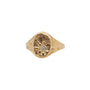 Load image into Gallery viewer, Gratitude Star Signet Ring w/ Diamond
