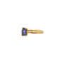 Load image into Gallery viewer, Emeral Cut Blue Sapphire Ring
