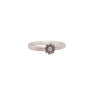 Load image into Gallery viewer, Moonflower Silver and Diamond Ring
