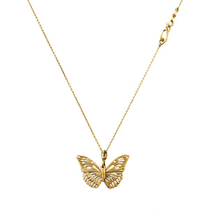 18K Yellow Gold Monarch Necklace