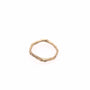 Load image into Gallery viewer, Gold Diamond Coral Stick Ring | Art + Soul Gallery

